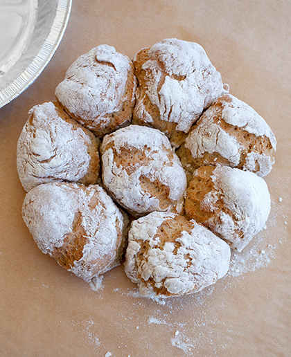 White Dinner Rolls