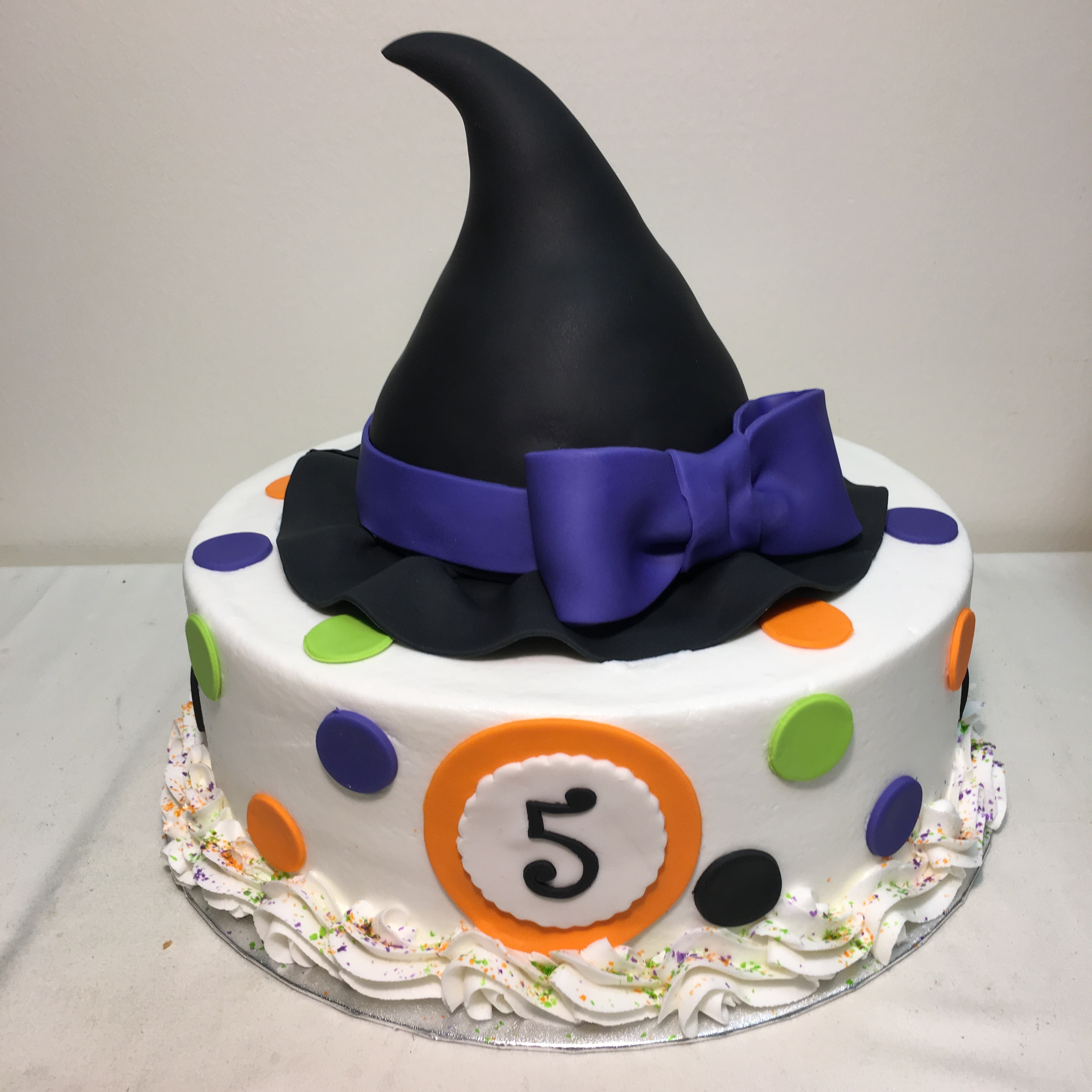 Whimsical witch hat
